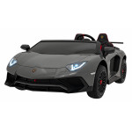 Elektrické autíčko Lamborghini Aventador SV 2x200W 24V - dvojmiestne - sivé